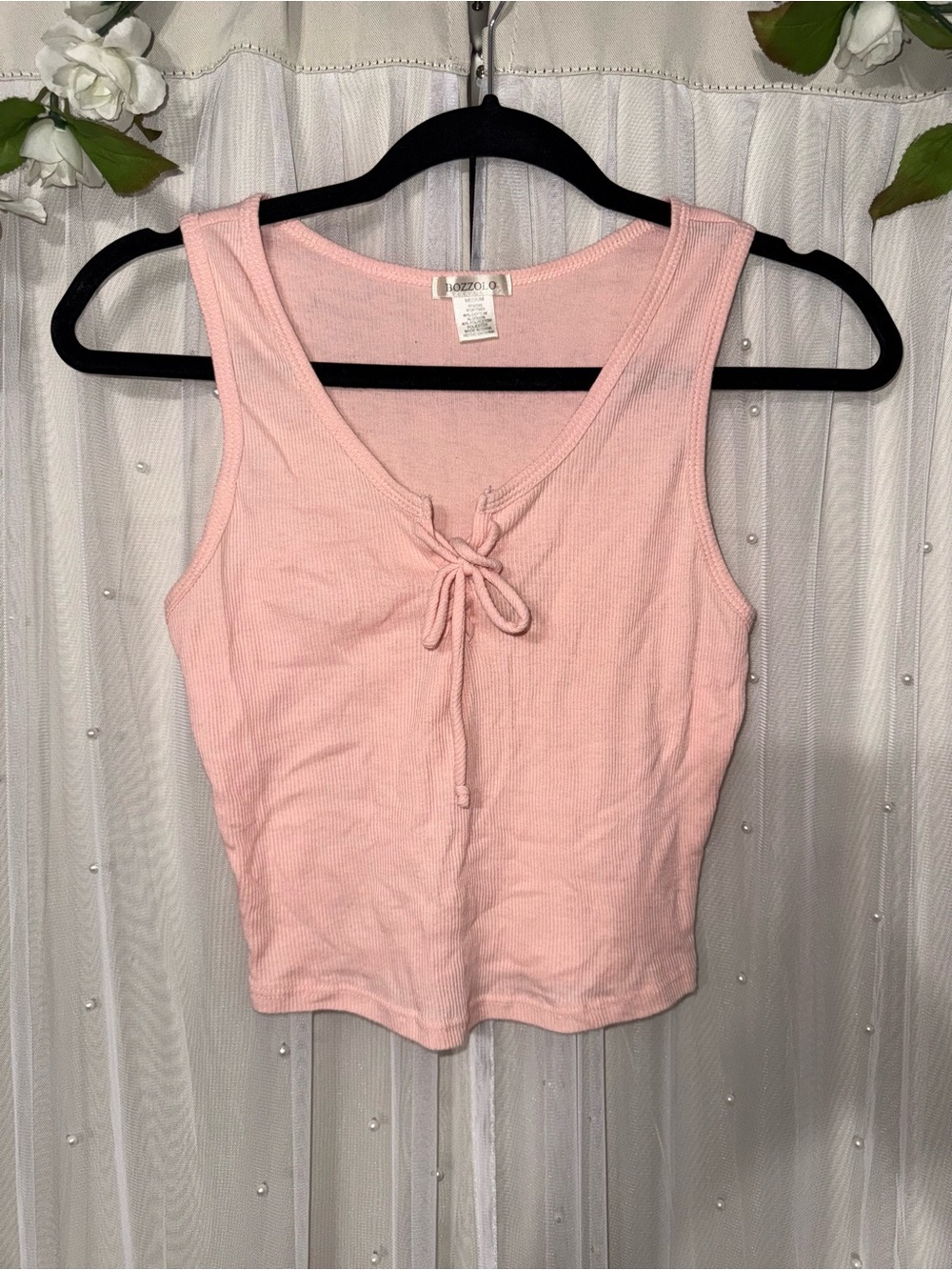 Pink Crop Top